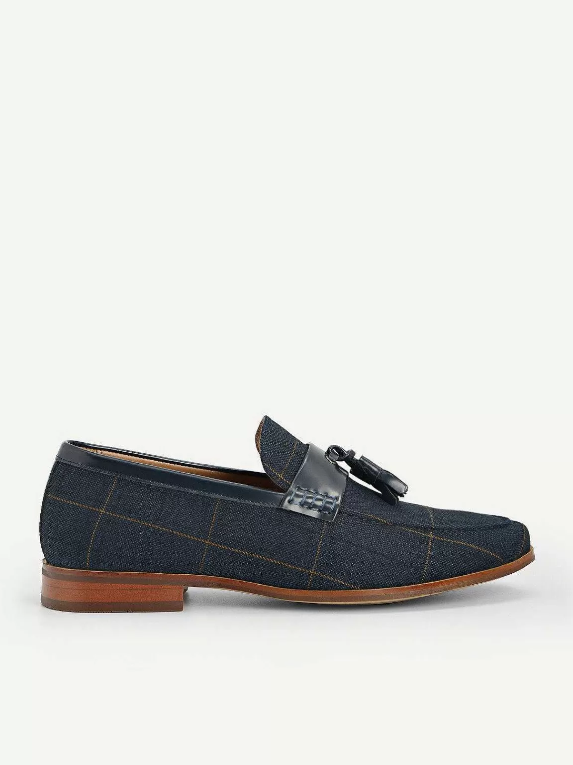 PEDRO Loafers<Checkered Tasselled Loafers