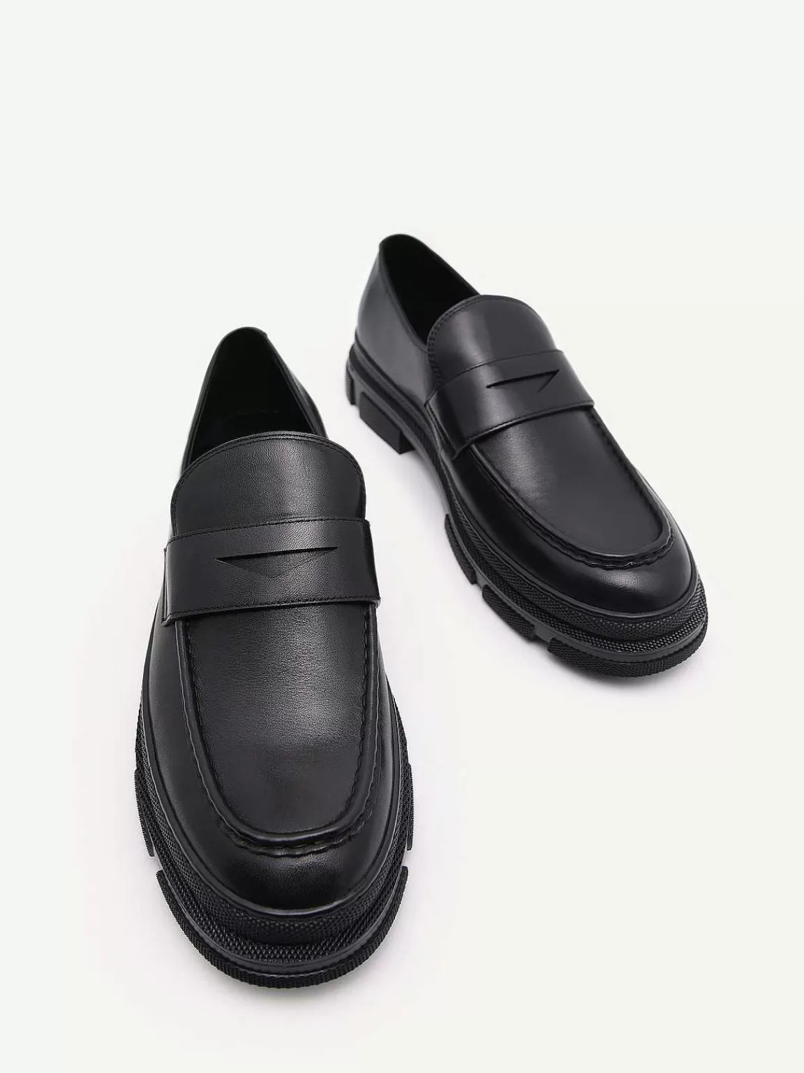 PEDRO Loafers<Chunky Leather Loafers