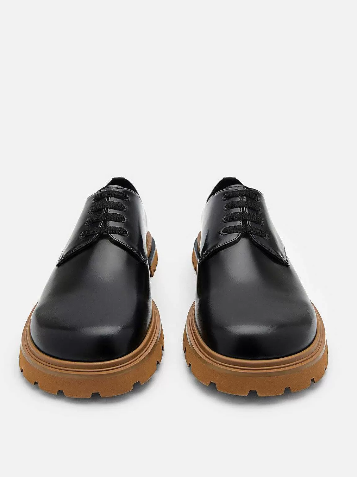 PEDRO Derby Shoes<Cooper Leather Derby Shoes
