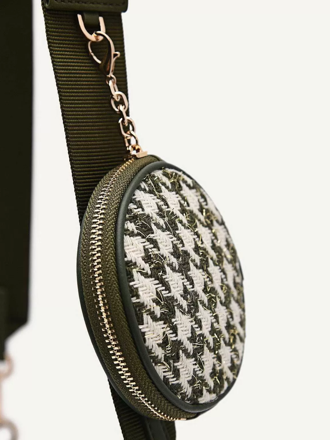 PEDRO Shoulder Bags<Dilone Houndstooth Double Flap Shoulder Bag