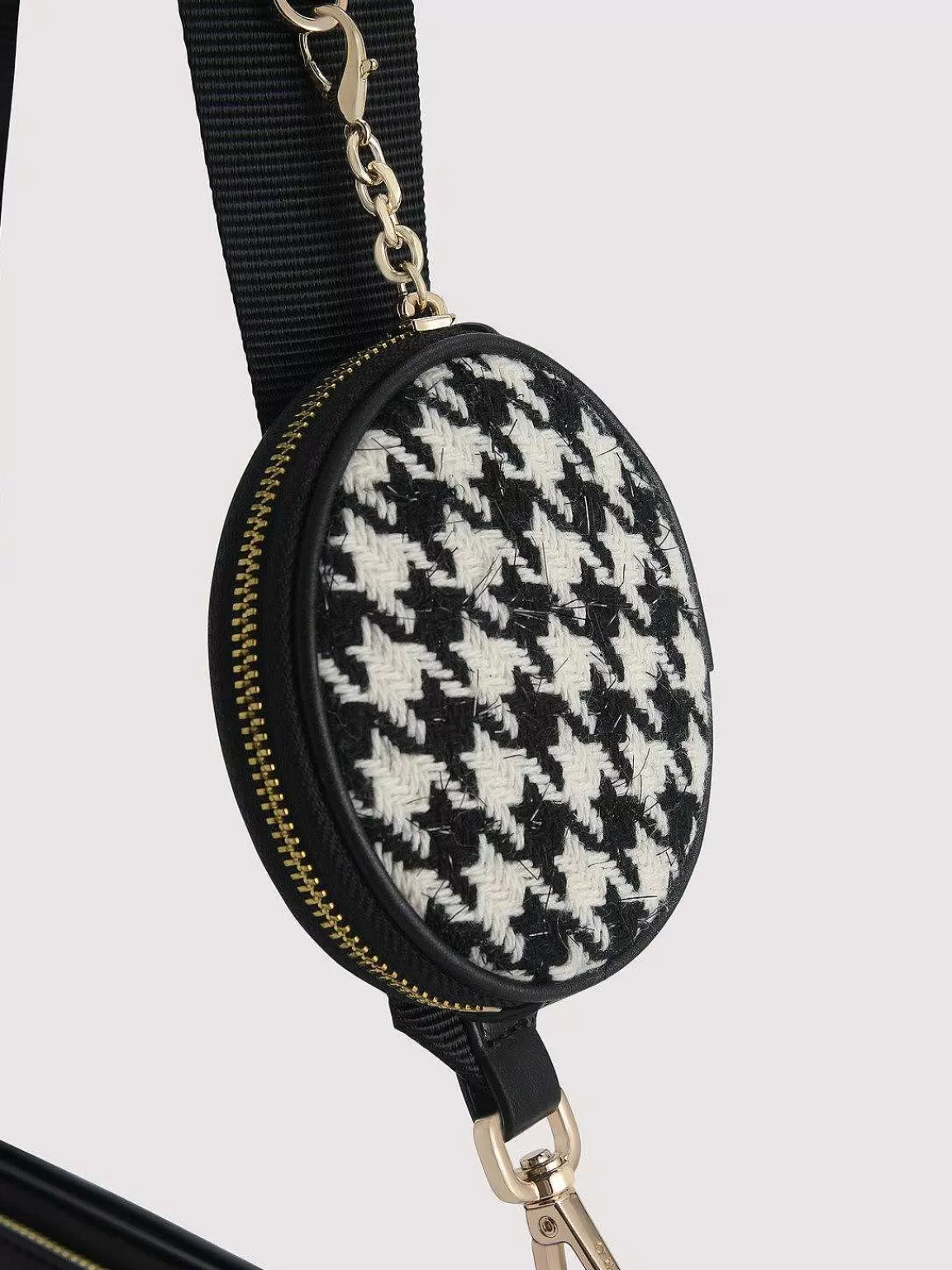 PEDRO Shoulder Bags<Dilone Houndstooth Double Flap Shoulder Bag
