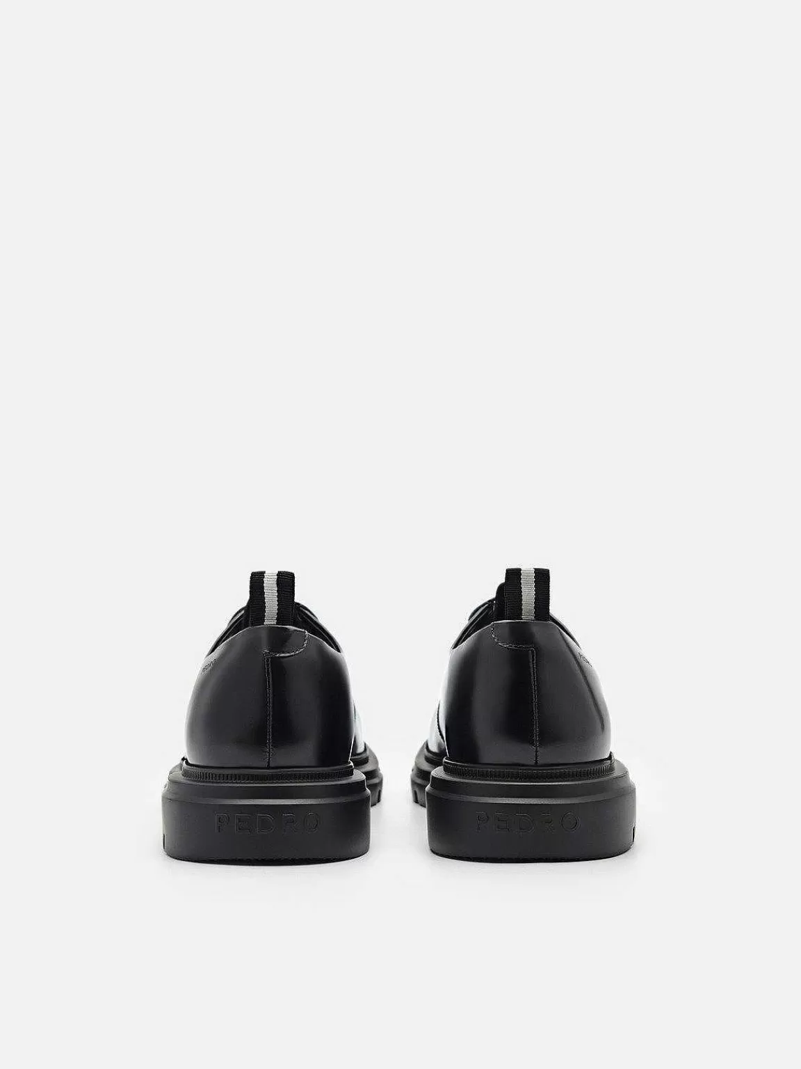 PEDRO Derby Shoes<Ellis Leather Lace-Up Shoes