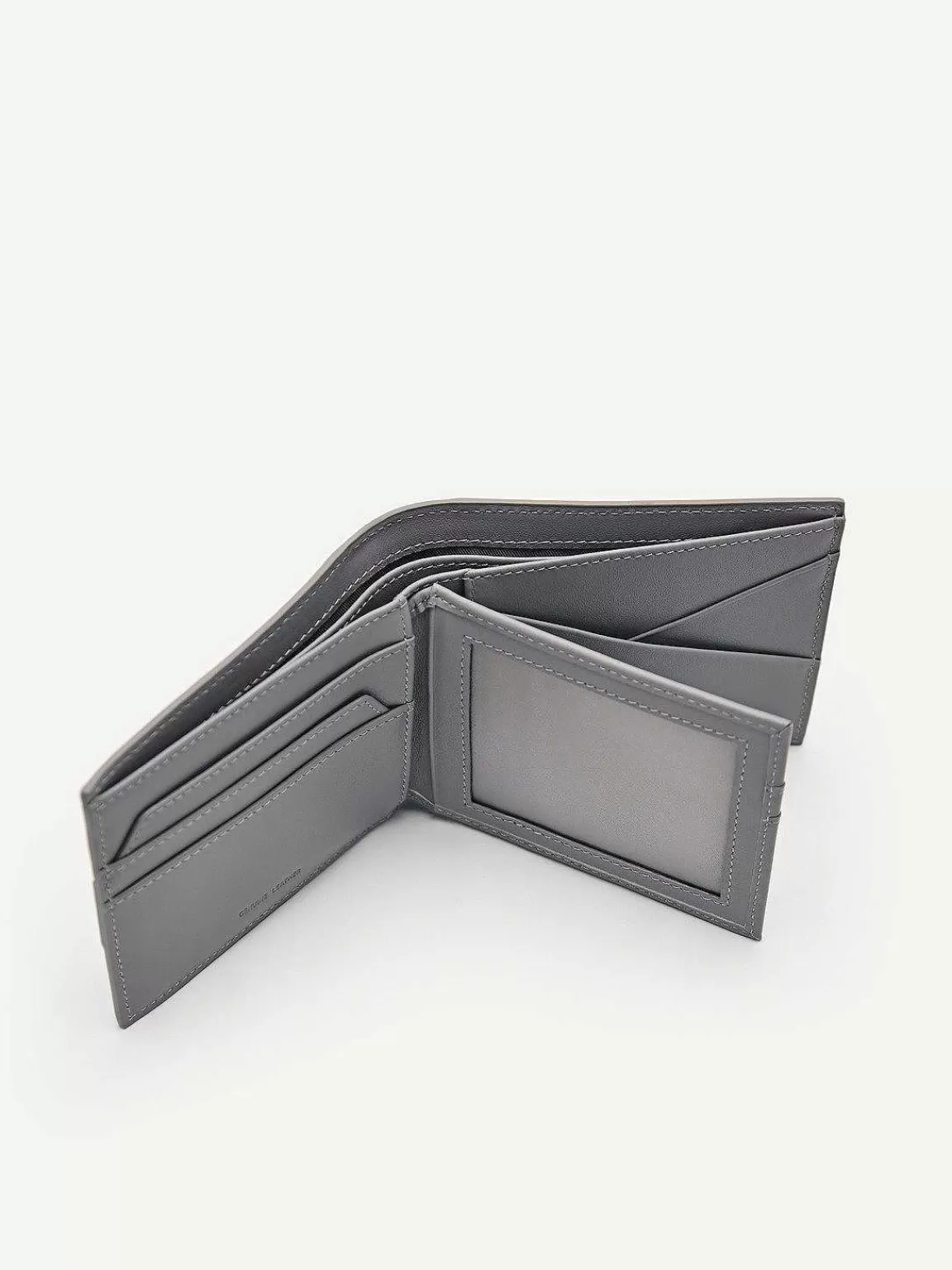 PEDRO Wallets<Embossed Leather Bi-Fold Flip Wallet