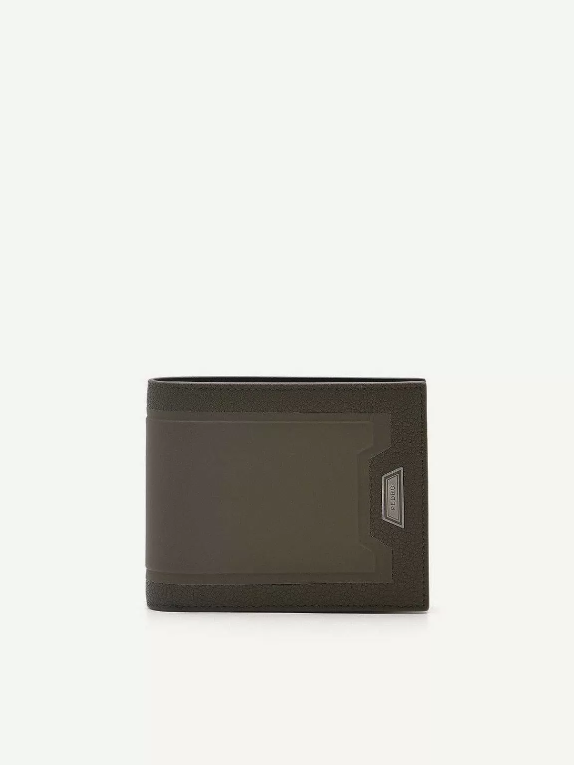 PEDRO Wallets<Embossed Leather Bi-Fold Flip Wallet