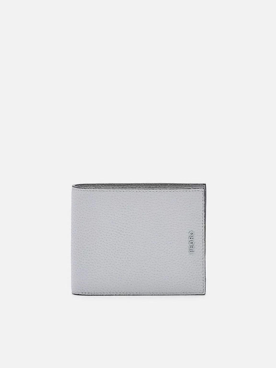 PEDRO Wallets<Embossed Leather Bi-Fold Wallet With Coin Pouch
