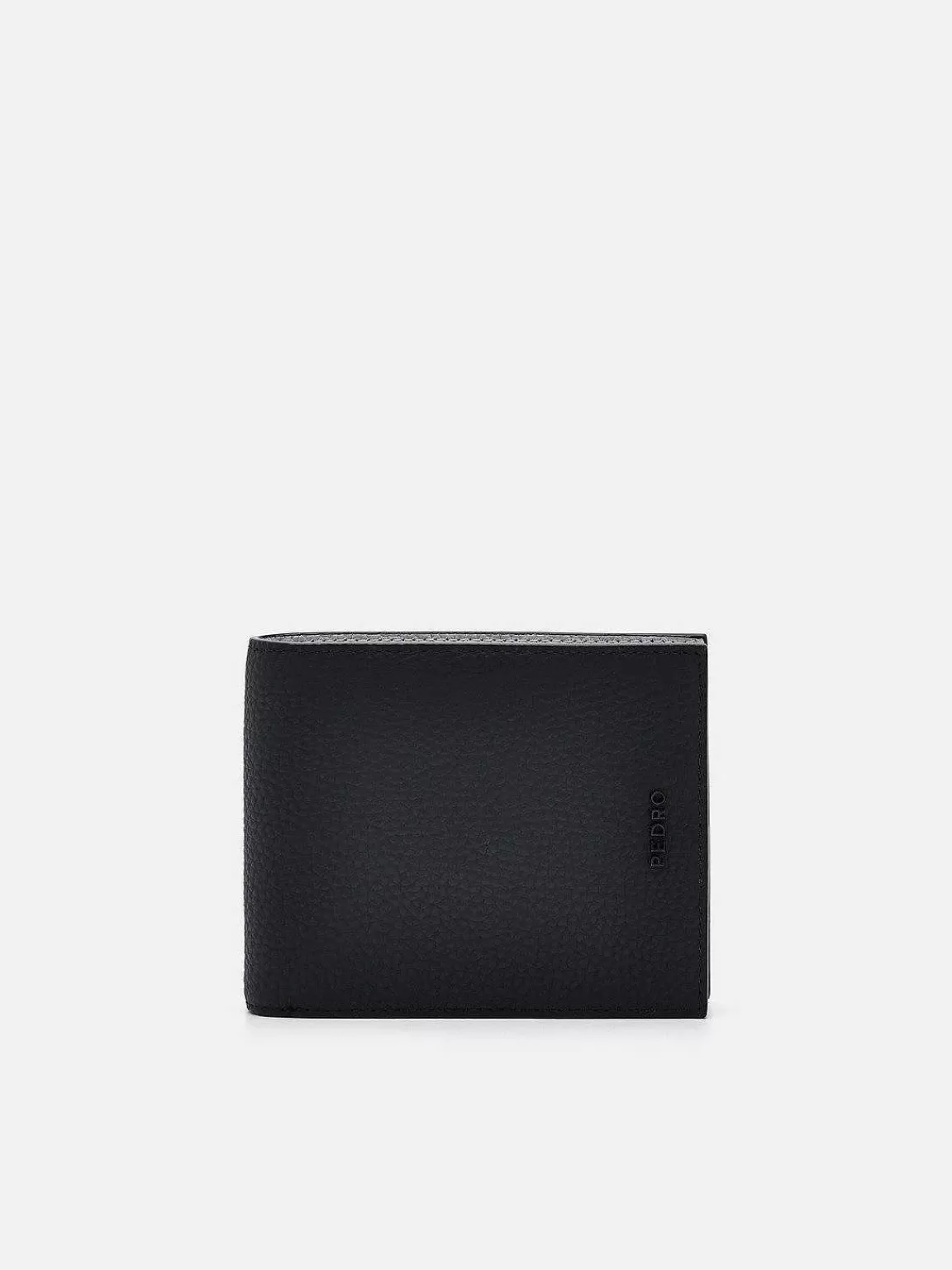 PEDRO Wallets<Embossed Leather Bi-Fold Wallet With Insert