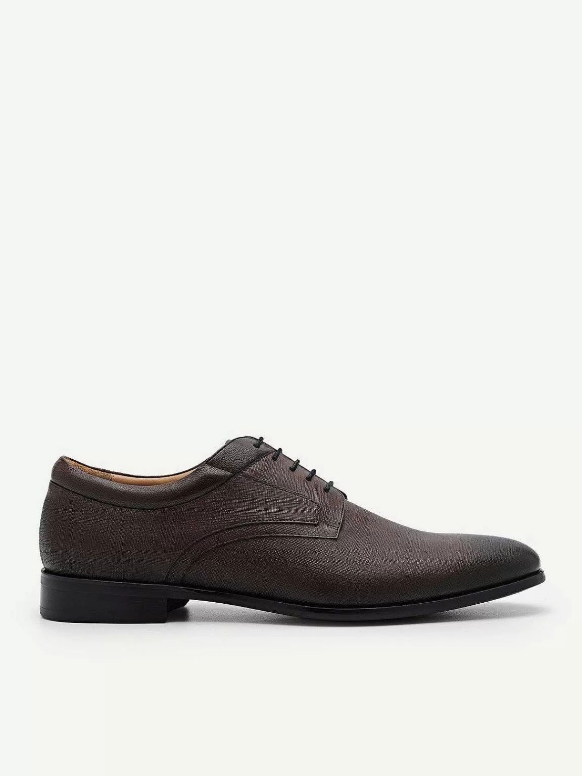 PEDRO Derby Shoes<Embossed Leather Derby Shoes