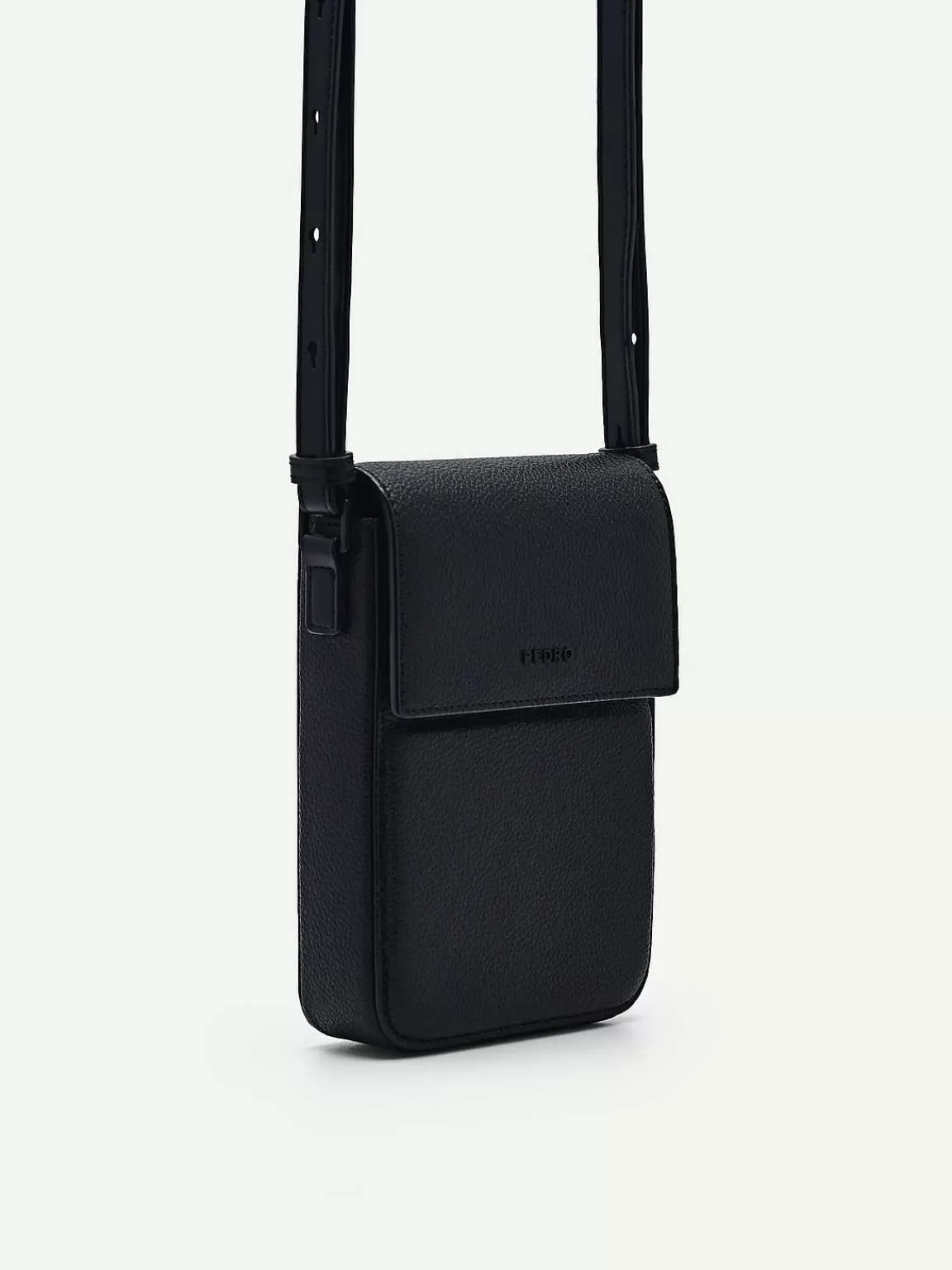 PEDRO Tech Accessories<Embossed Leather Phone Pouch