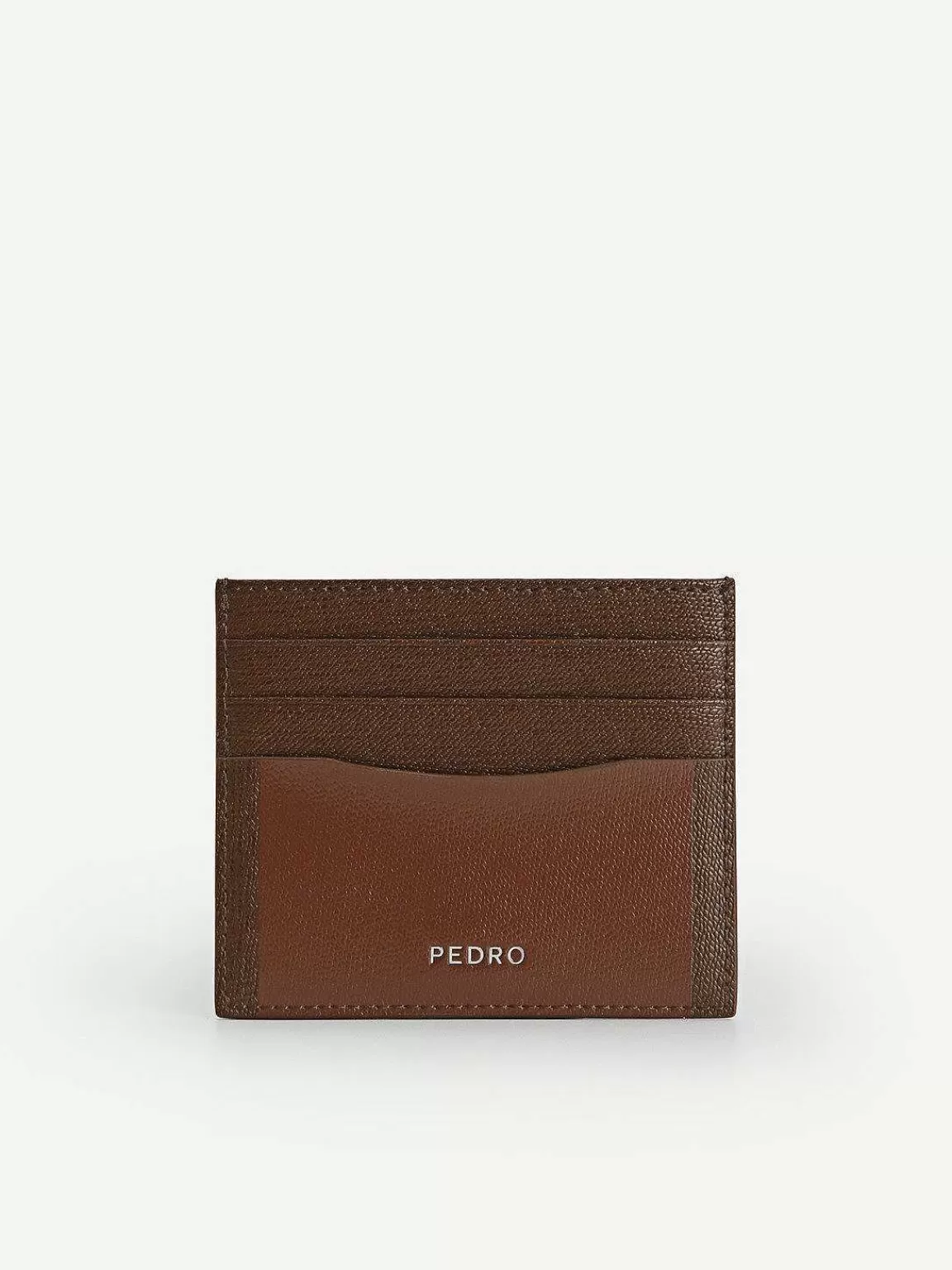 PEDRO Card Holders<Full-Grain Leather Cardholder