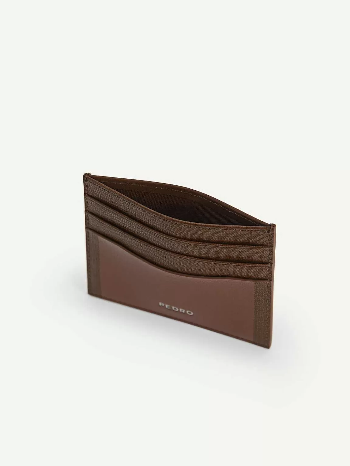 PEDRO Card Holders<Full-Grain Leather Cardholder