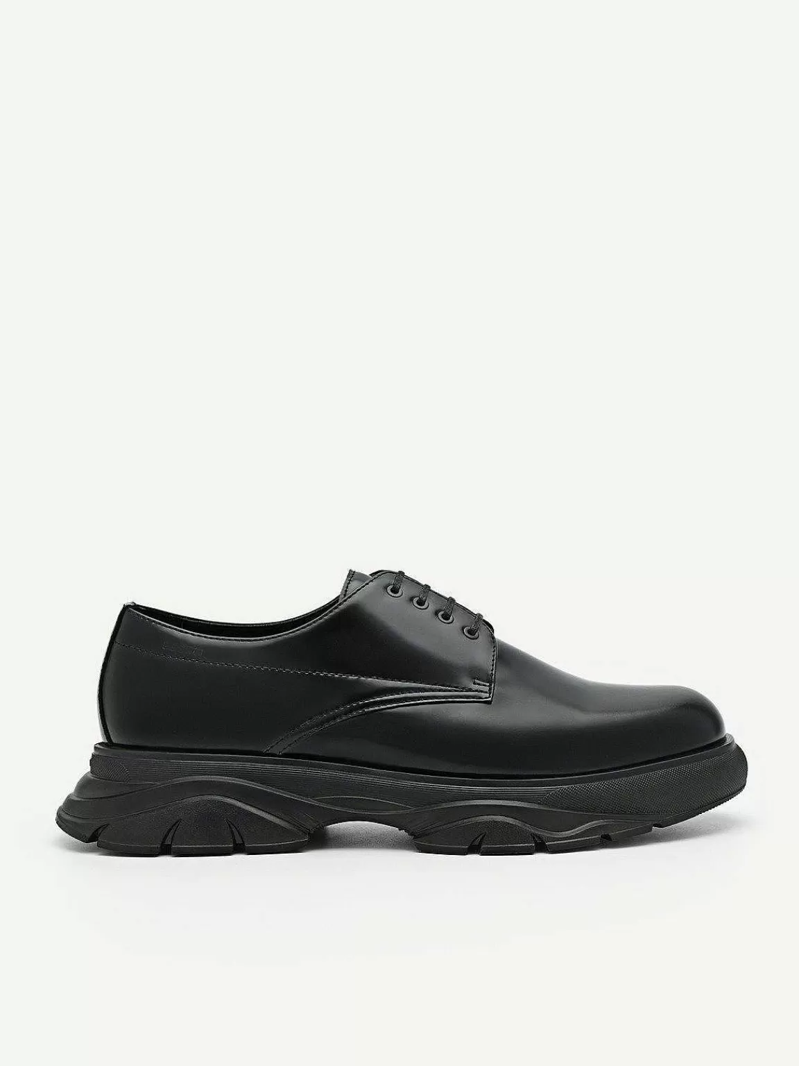PEDRO Lace-Ups<Hybrix Leather Derby Shoes