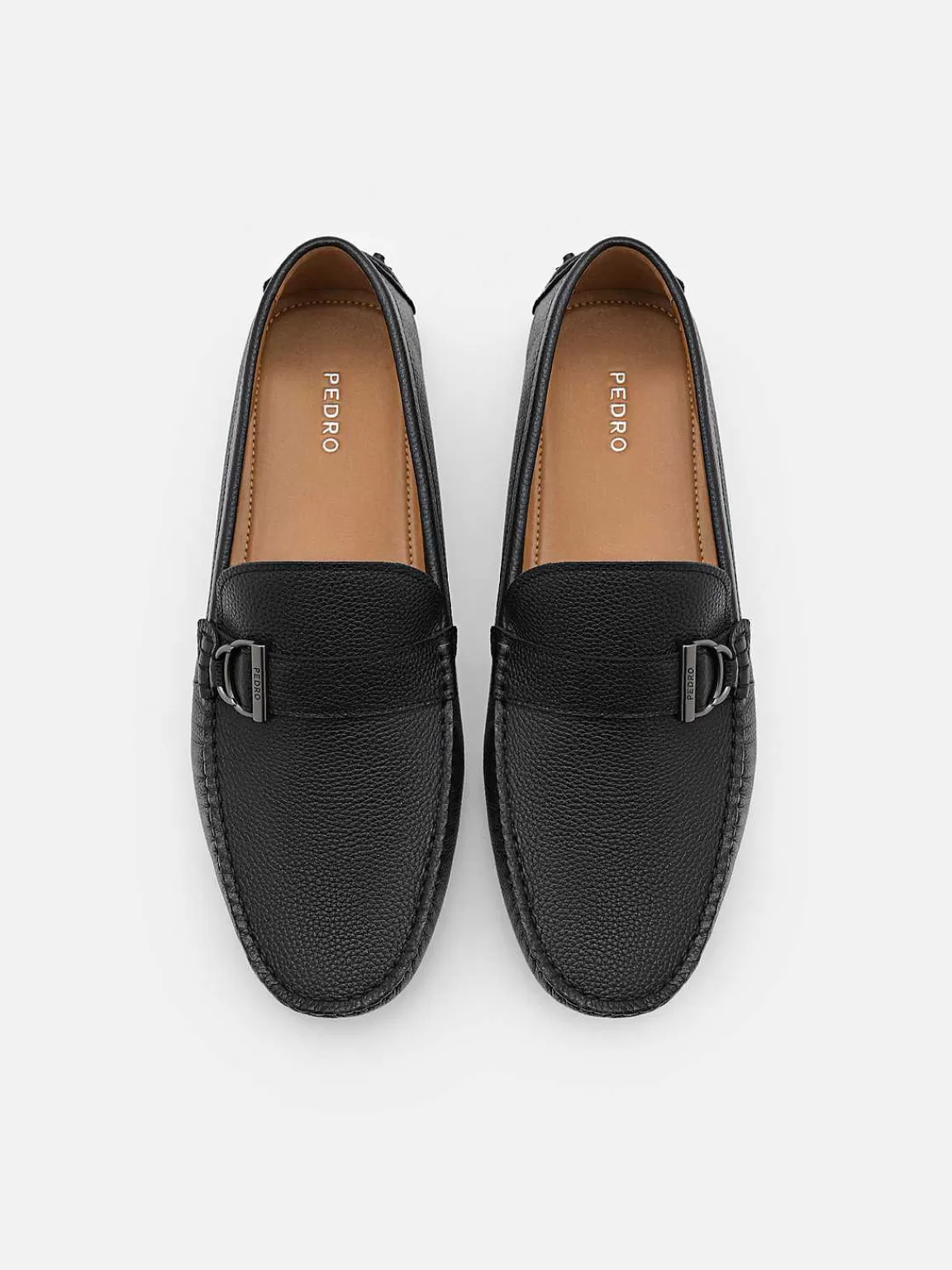 PEDRO Driving Shoes<Jackson Leather Driving Shoes