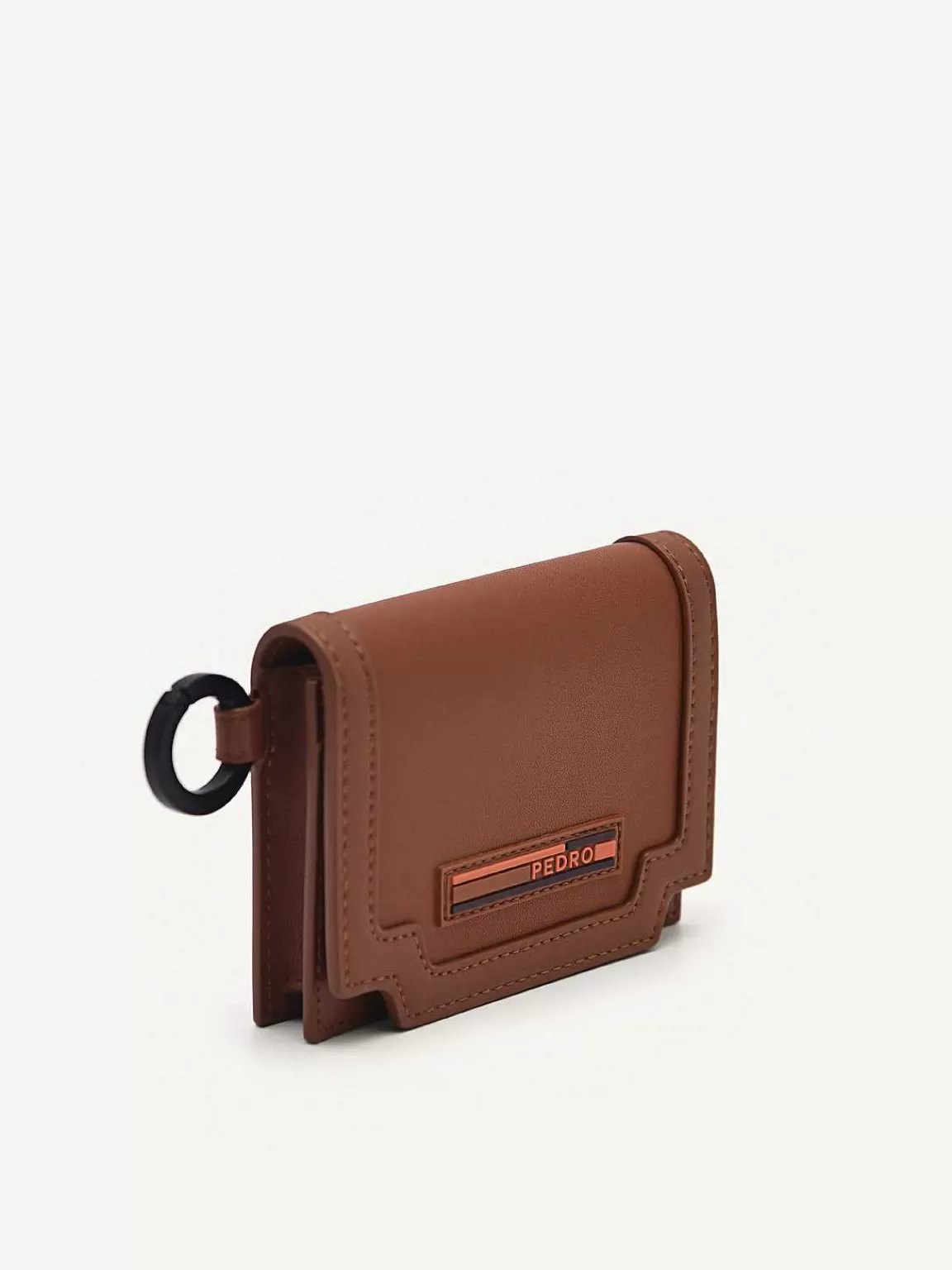 PEDRO Card Holders<Leather Bi-Fold Card Holder With Key Ring