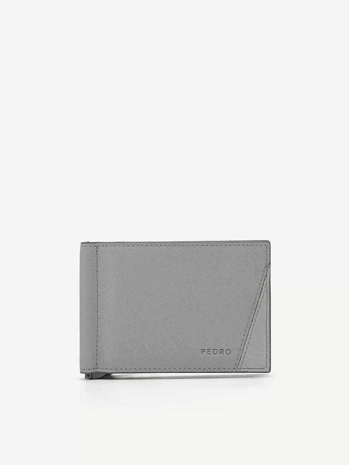 PEDRO Card Holders<Leather Bi-Fold Card Holder With Money Clip