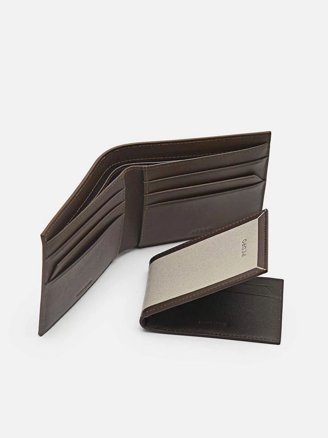 PEDRO Wallets<Leather Bi-Fold Wallet With Insert