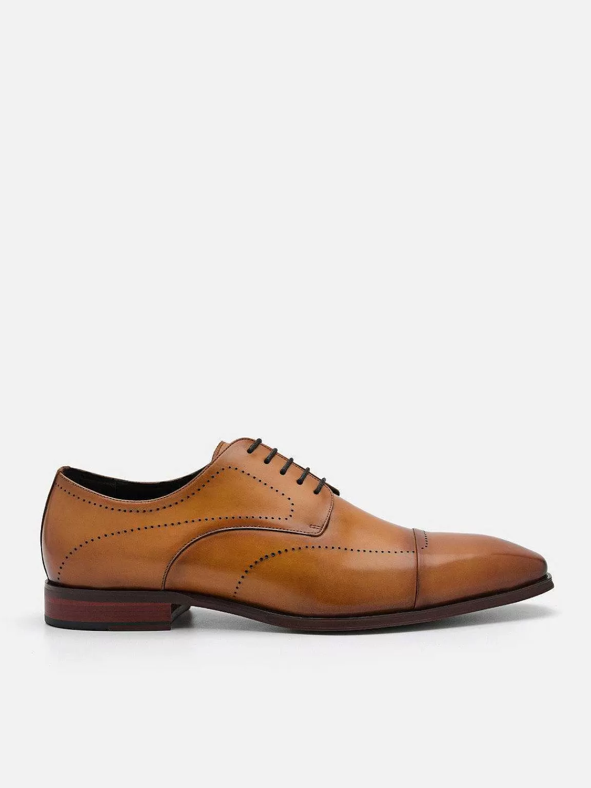 PEDRO Derby Shoes<Leather Brogue Derby Shoes