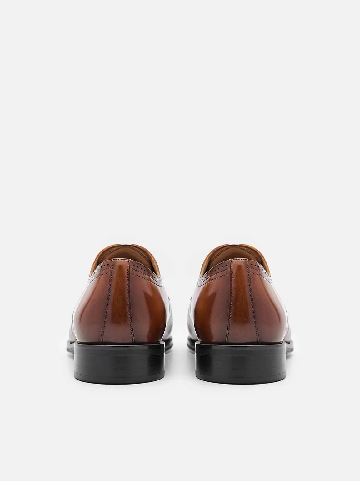 PEDRO Derby Shoes<Leather Brogue Derby Shoes
