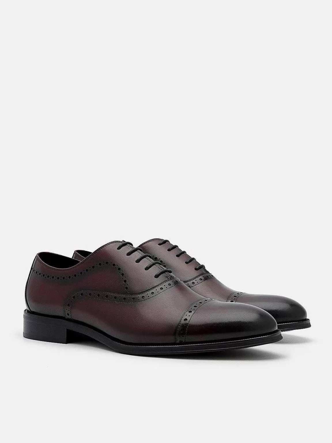 PEDRO Lace-Ups<Leather Brogue Oxford Shoes