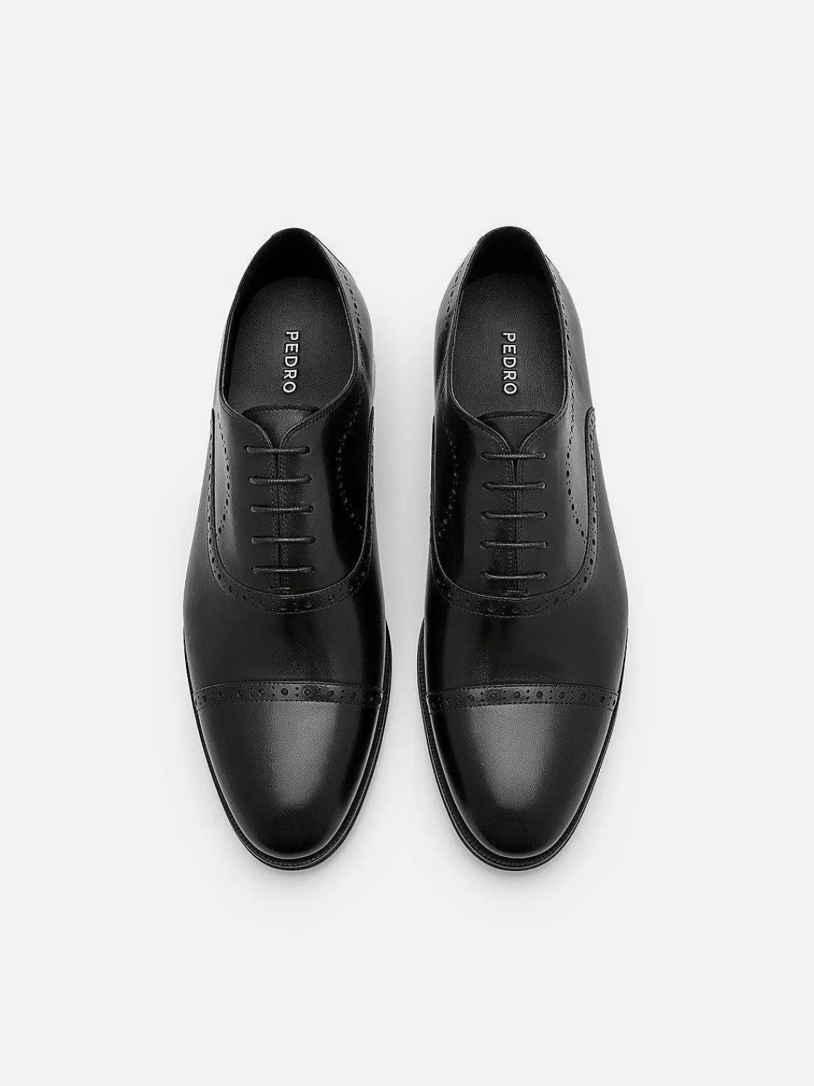PEDRO Lace-Ups<Leather Brogue Oxford Shoes