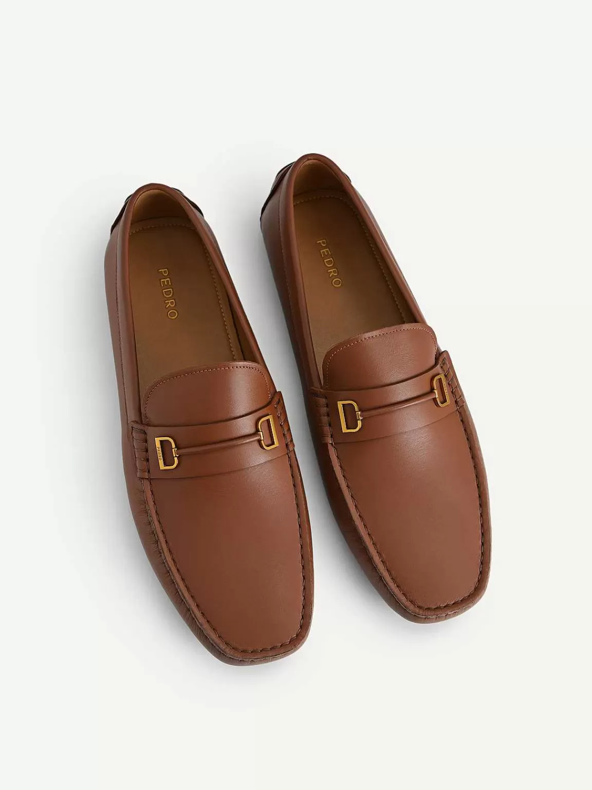 PEDRO Driving Shoes<Leather Driving Shoes With Metal Bit