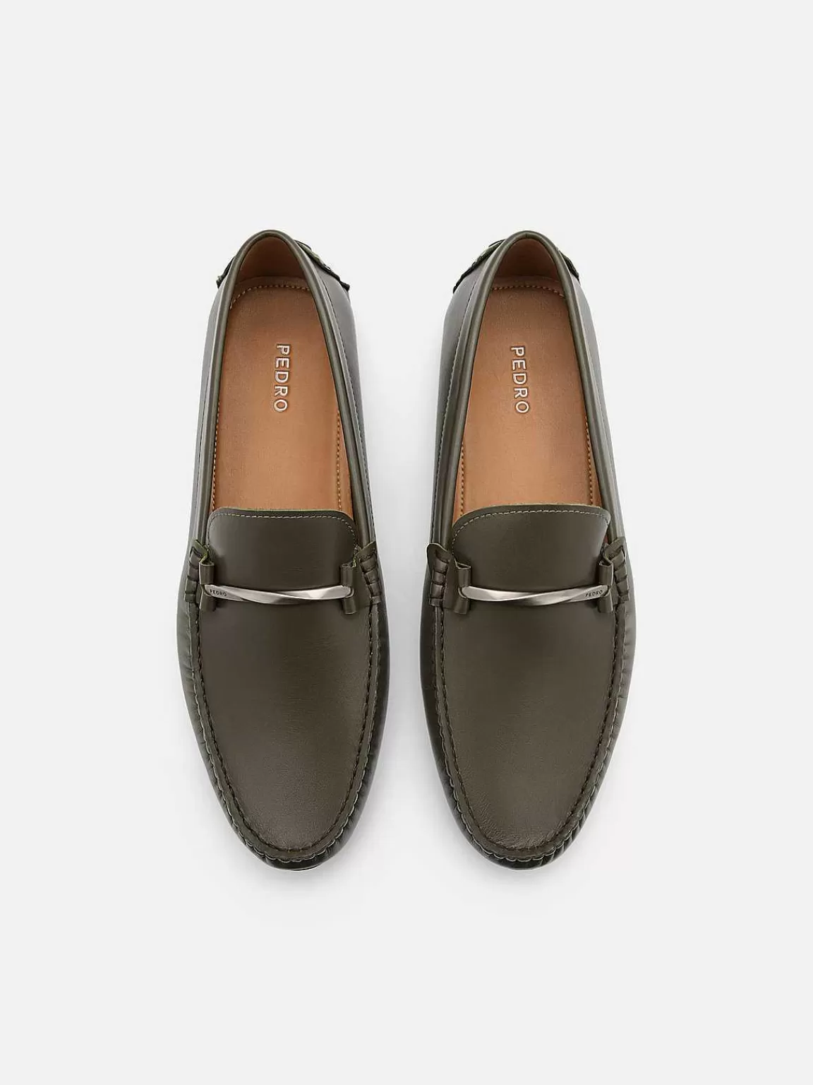 PEDRO Driving Shoes<Leather Horsebit Driving Shoes