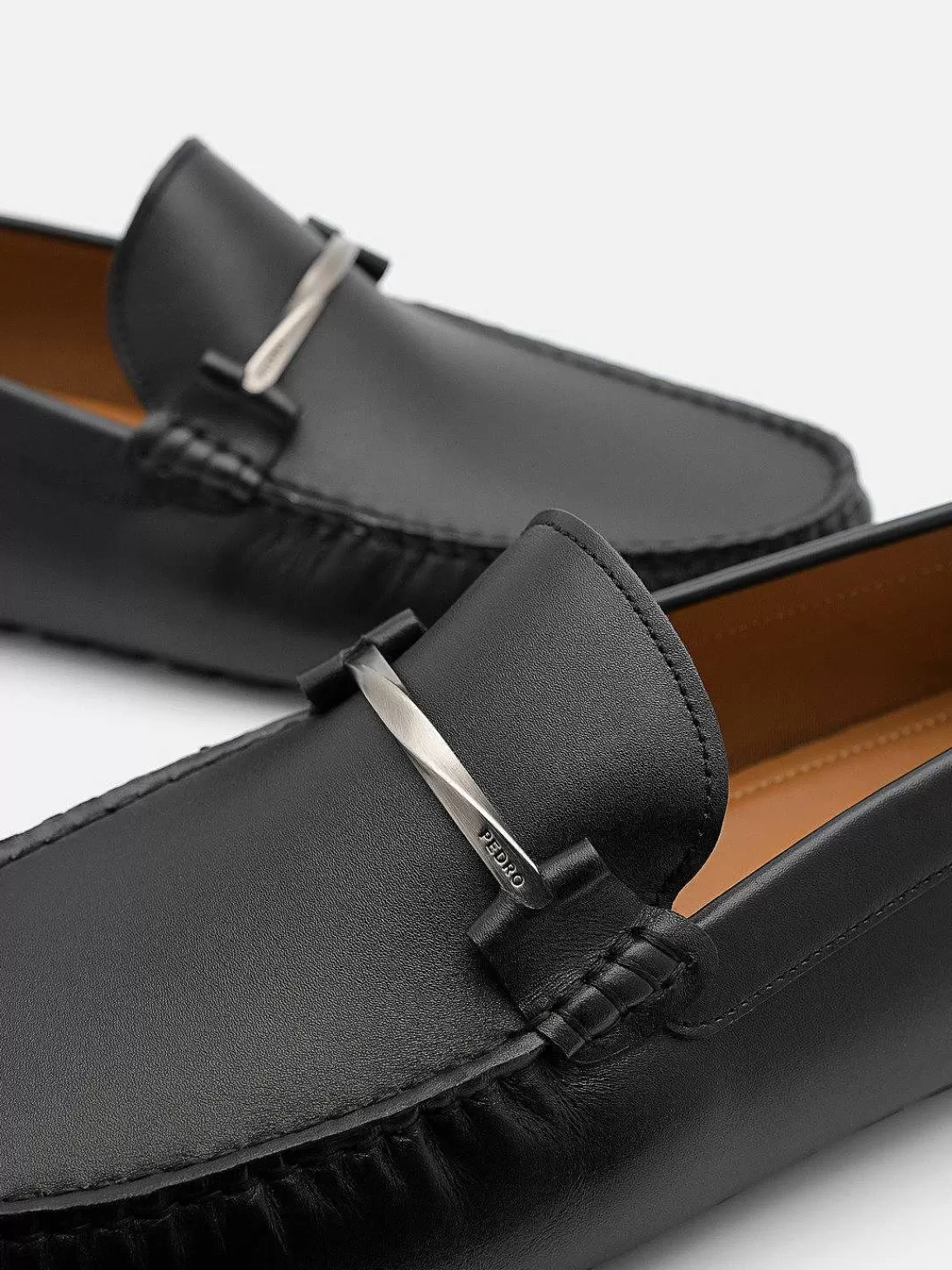 PEDRO Driving Shoes<Leather Horsebit Driving Shoes