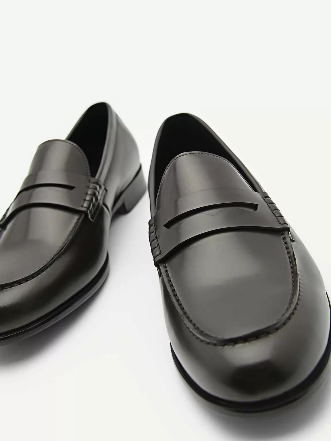 PEDRO Loafers<Leather Penny Loafers