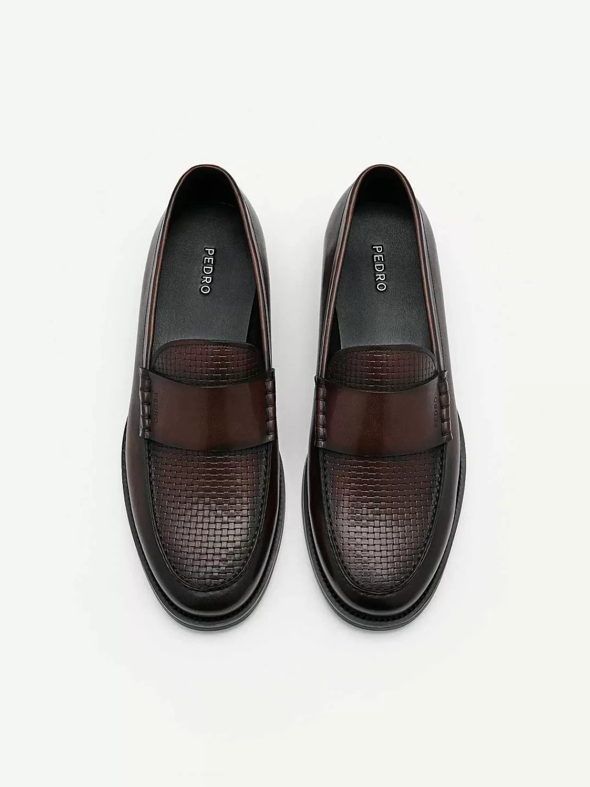 PEDRO Loafers<Leather Penny Loafers