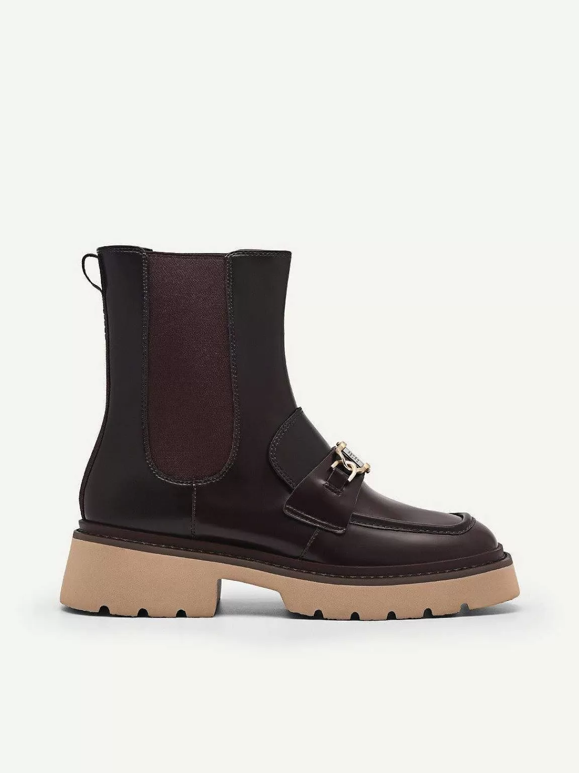 PEDRO Ankle Boots<Leather Platform Chelsea Boots