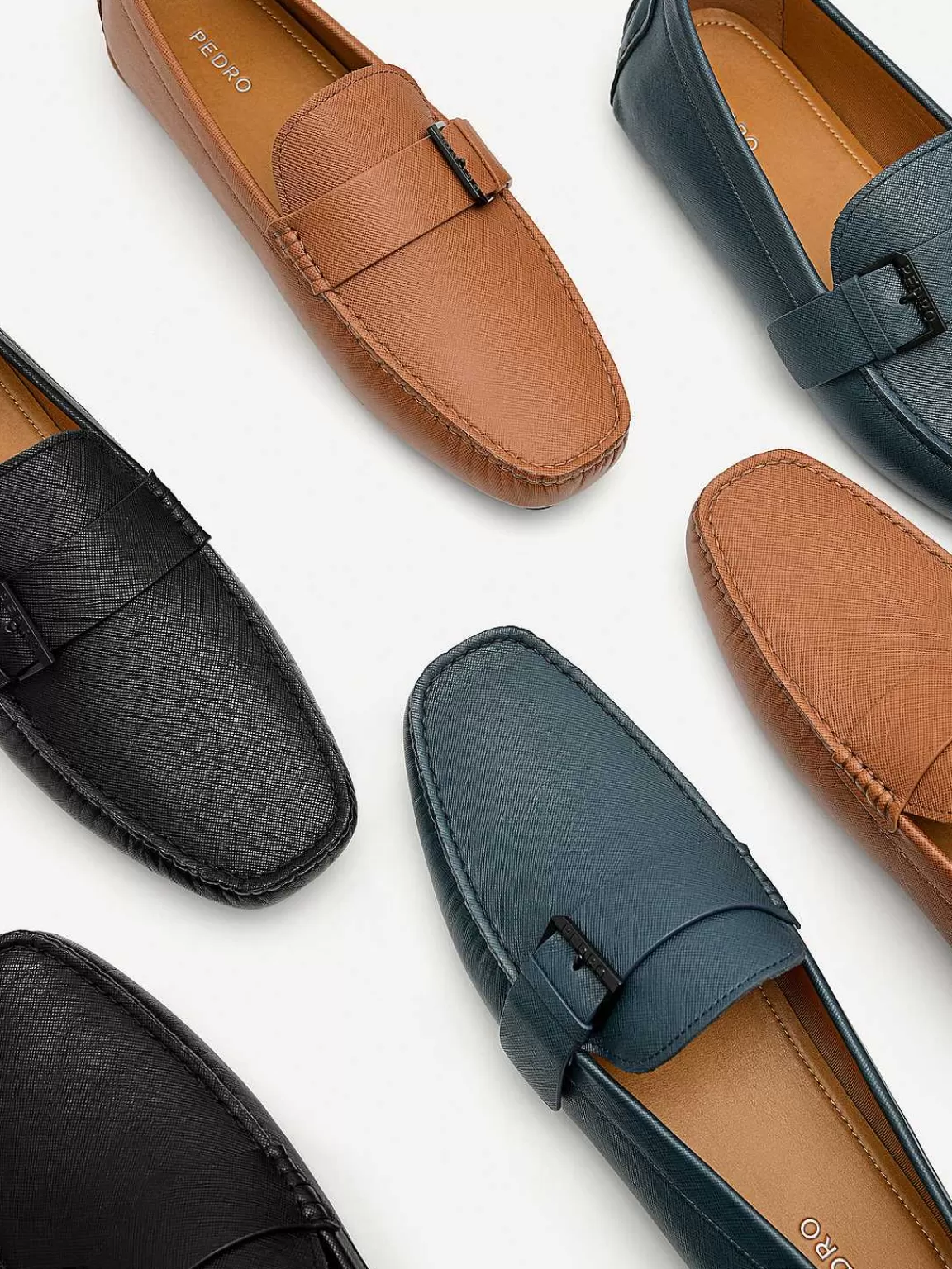 PEDRO Driving Shoes<Leather Strap Driving Shoes