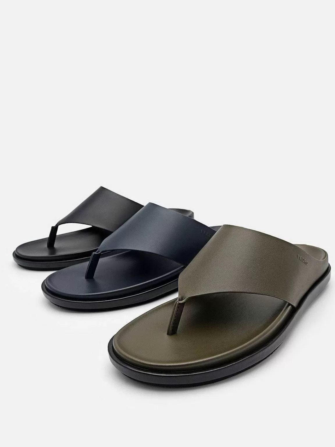 PEDRO Sandals<Microfiber Thong Sandals
