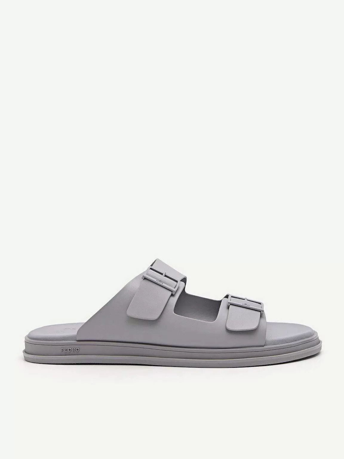 PEDRO Sandals<Monochrome Double Strap Slide Sandals
