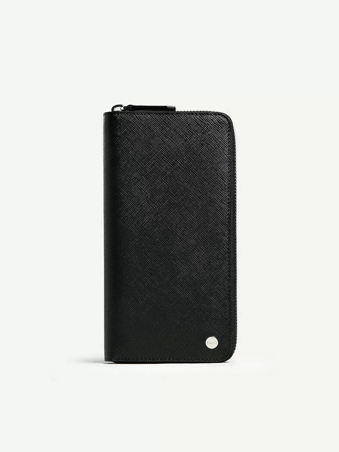 PEDRO Wallets<Oliver Embossed Leather Zip-Around Wallet