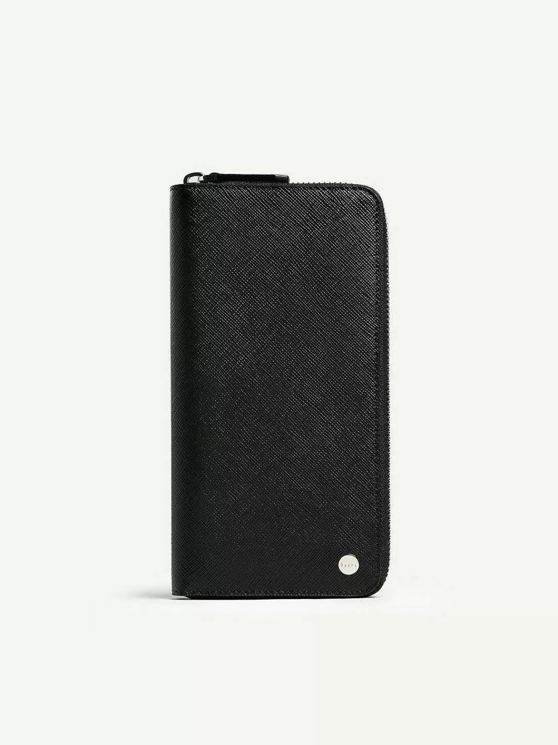 PEDRO Wallets<Oliver Embossed Leather Zip-Around Wallet