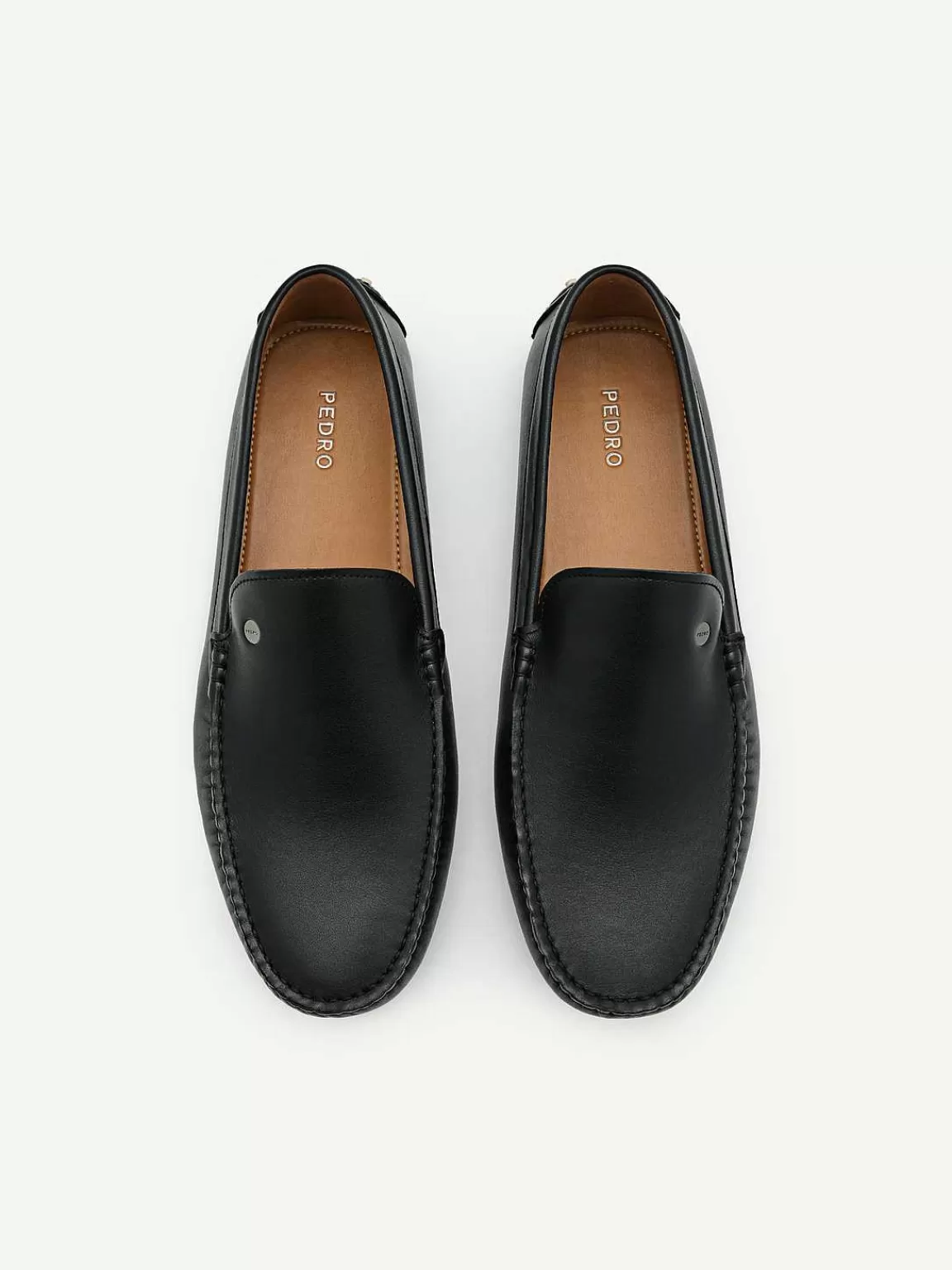 PEDRO Driving Shoes<Oliver Leather Driving Shoes