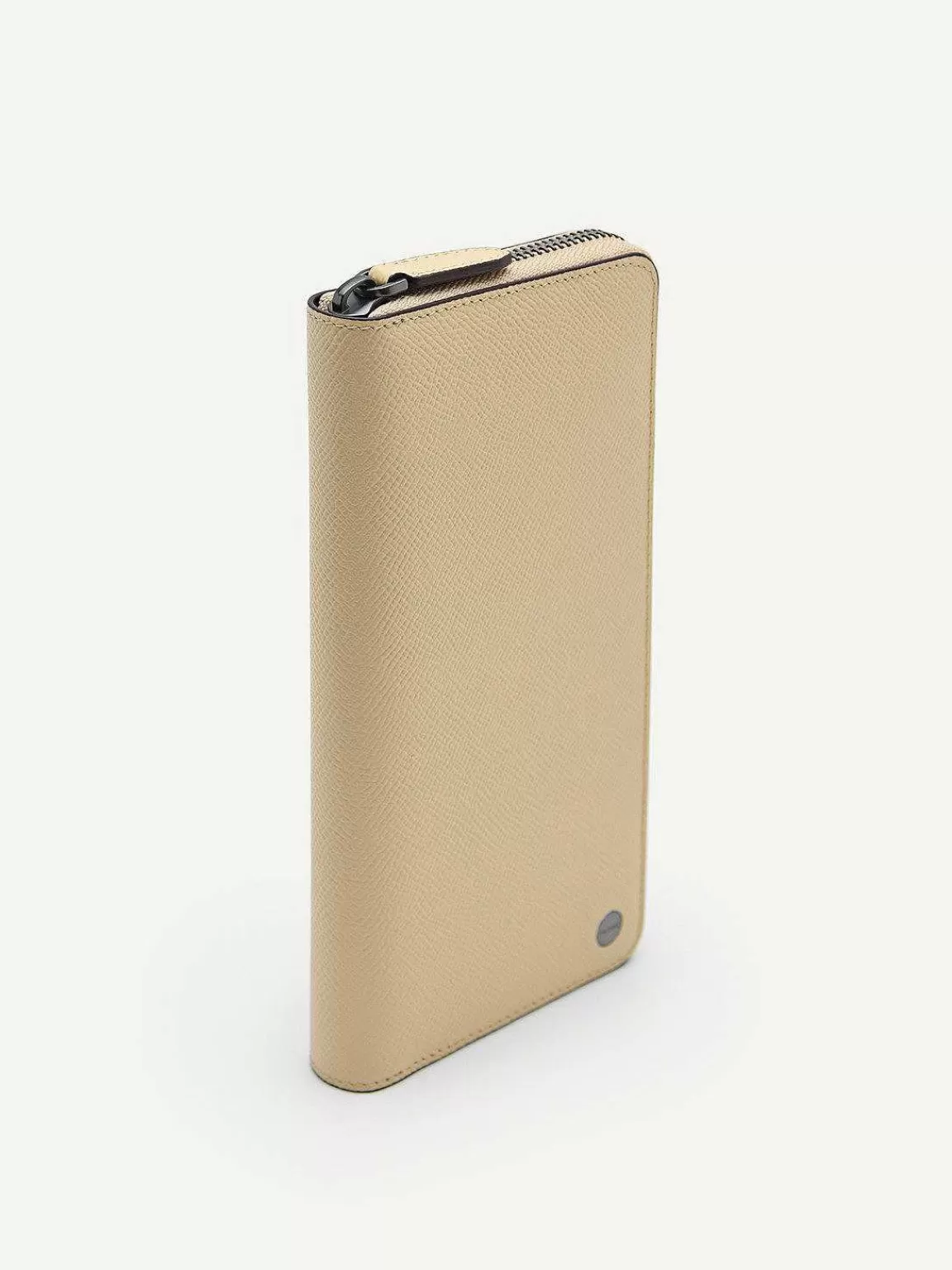 PEDRO Wallets<Oliver Long Textured Leather Wallet