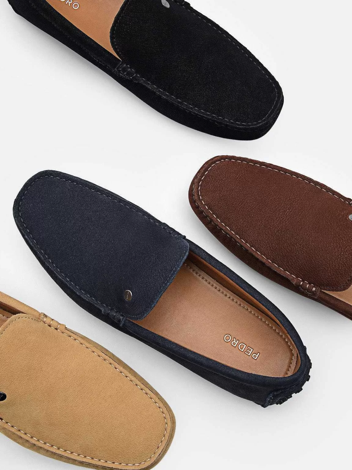 PEDRO Driving Shoes<Oliver Nubuck Driving Shoes