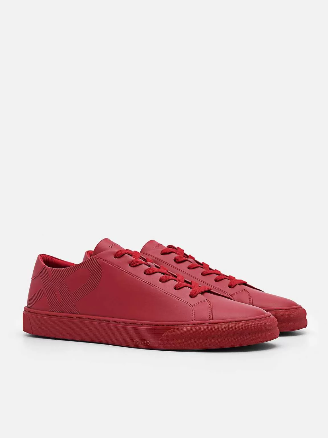 PEDRO Unisex< Icon Ridge Leather Sneakers
