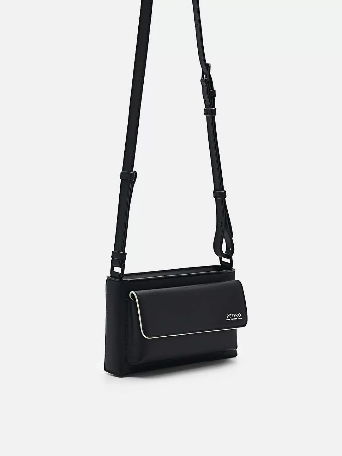 PEDRO Unisex<Re Recycled Leather Mini Sling Bag