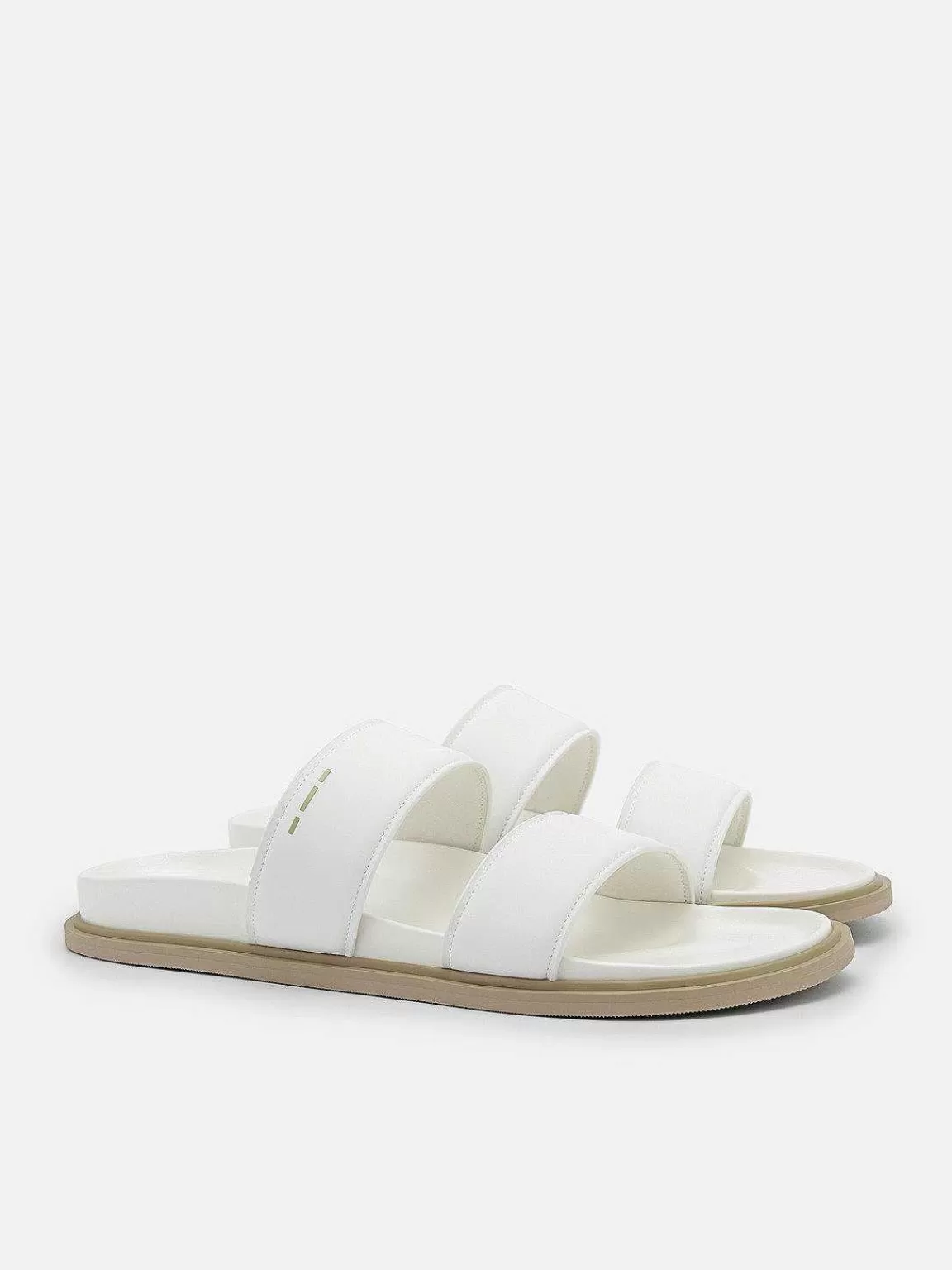 PEDRO Unisex<Re Recycled Leather Slide Sandals