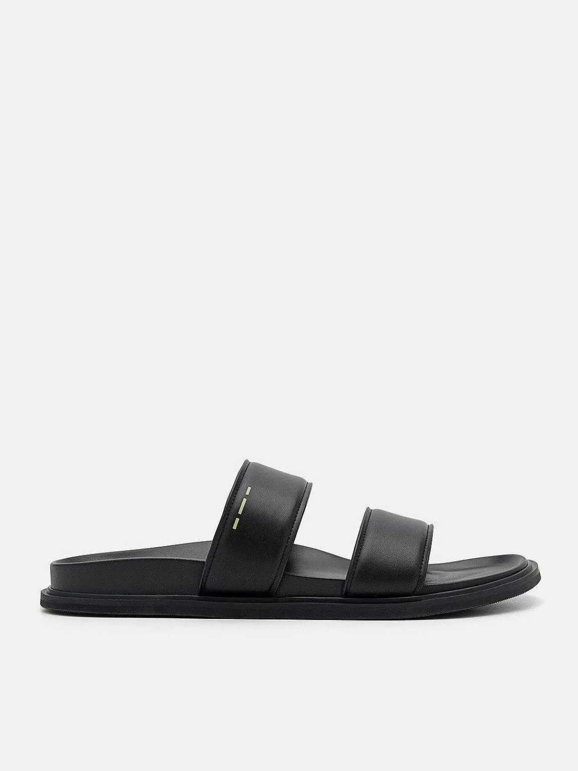 PEDRO Unisex<Re Recycled Leather Slide Sandals